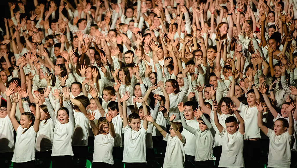 PeaceProms Choir 7pm Concert at RDS Simmonscourt Dublin by Anamaria Meiu