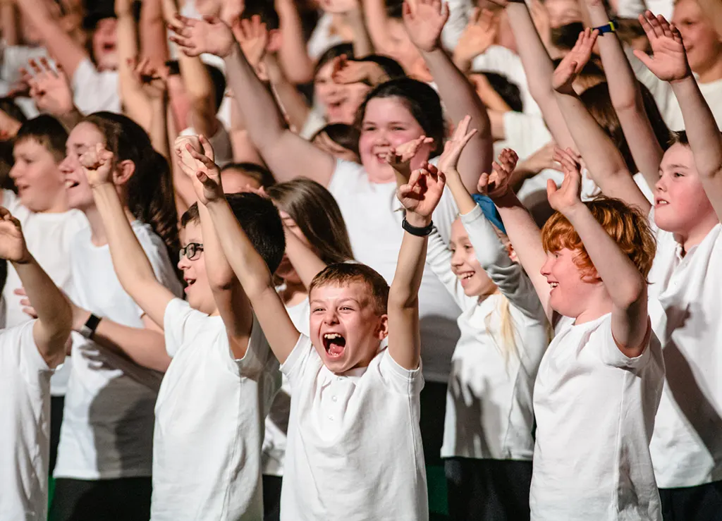 PeaceProms Choir 8pm Concert at RDS Simmonscourt Dublin by Anamaria Meiu